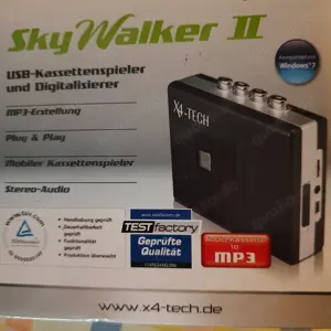 Sky Walker II; USB-Kasettenspieler und Digitalisierer