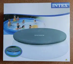 Pool-Abdeckung rund Durchmesser 3,45m