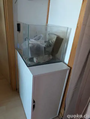 Aquarium Weißglas 50l Zustand Normal
