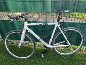 Müsing-Crossrad Lite Sonderaufbau   28 zoll   Größe 58   30-Gang Ultegra    Alu   weiß    10 kg