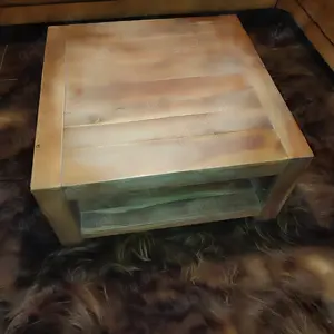 Wohnzimmertisch Couchtisch Massivholz von Wolf Möbel