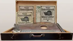  Wunderschöne alte Zither - Hersteller Meinel & Herold 