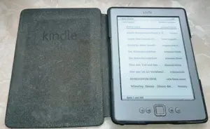 Amazon Kindle,1030 Bücher, 4.Generation,Hülle, Ebook Reader