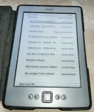Amazon Kindle,1030 Bücher, 4.Generation,Hülle, Ebook Reader Bild 5