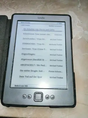 Amazon Kindle,1030 Bücher, 4.Generation,Hülle, Ebook Reader Bild 9