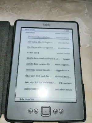 Amazon Kindle,1030 Bücher, 4.Generation,Hülle, Ebook Reader Bild 10