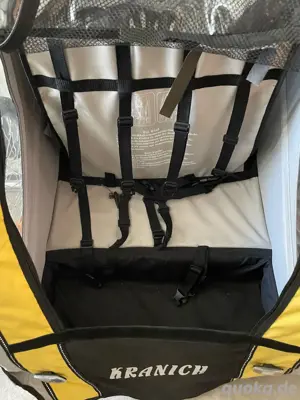 Kranich Fahrradanhänger (1 Plattfuß)