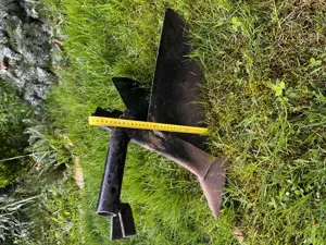 Einscharpflug verstellbar für Motorhacke Bild 5