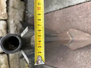 Einscharpflug verstellbar für Motorhacke Bild 4