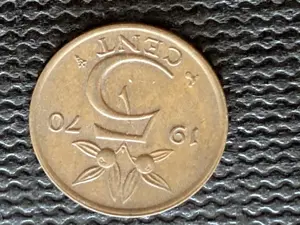 Münze Münzen Umlaufmünze Niederlande 5 Cent 1967