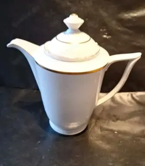 Porzellan Kaffeekanne Ges Gesohl 67 Goldrand Kanne