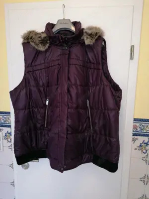 Daunenweste Damen Samoon, Gr. 54