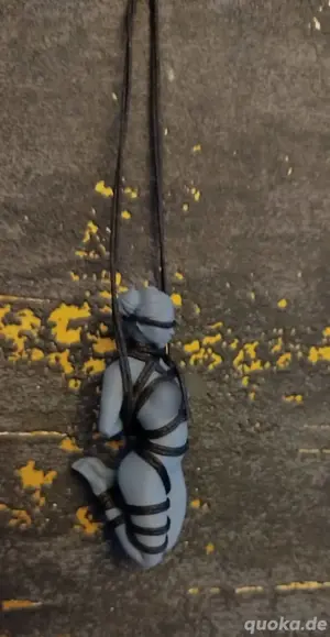 Bondage Püppchen Auto Rückspiegel Deko