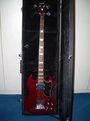 Gibson Epiphon Bass EB 3 & Vox T 25 Bassamp Bild 3
