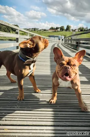 Französische Bulldoggen Geschwister  Bild 3