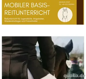 Mobiler Reitunterricht