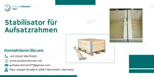 Stabilisator für Aufsatzrahmen