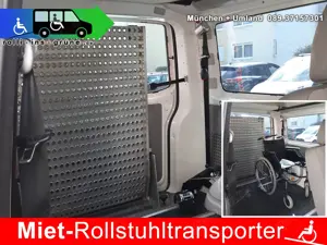 Miet-Rollstuhltransporter VW Bus behindertengerecht Rollstuhlrampe Rollstuhl Bild 4