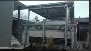 KFZ- Stellplatz Carport zur Miete, überdacht und seitlich durch Mauer geschützt 
