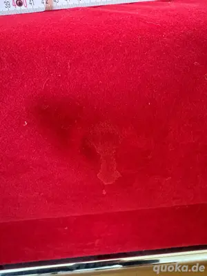 Rotes Sofa mit Bettkasten Bild 5