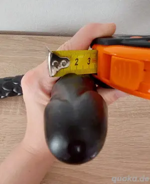 XXL Anal Dildo mit Saugfuß Schwarz Bild 6