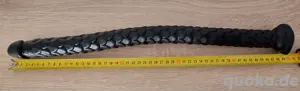 XXL Anal Dildo mit Saugfuß Schwarz Bild 7