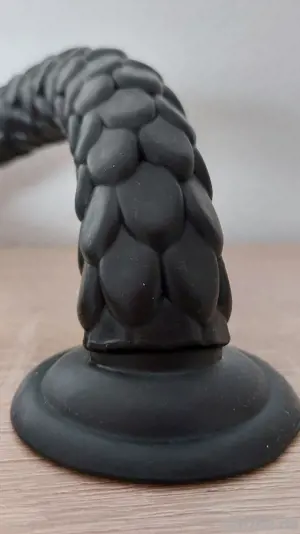 XXL Anal Dildo mit Saugfuß Schwarz Bild 3