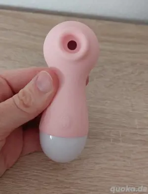 Mini Saug Vibrator Rosa USB Bild 5