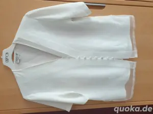 Bluse kurzarm, Gr 36, weiß von Cartoon 