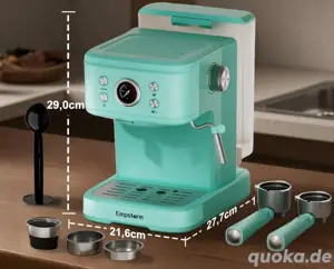 Empstorm 20 Bar Espresso Siebträgermaschine Kaffeemaschine