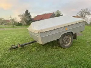 DDR Anhänger HP 750   gut erhalten, mit TÜV, Plane, EZ 1975