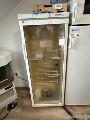 Umgebauter Kühlschrank zum Inkubator  