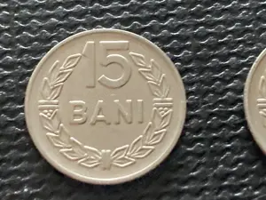 Münze Münzen Umlaufmünze Rumänien 15 Bani 1966
