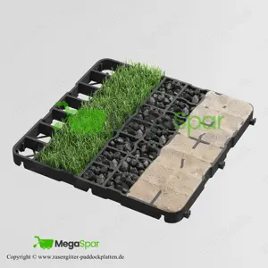 Kieswaben & ReitPRO 40 für Parkplätz | Paddocks - Rasengitter & Paddockplatten Bild 6