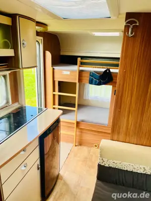 Wohnwagen zum Mieten Vermieten Stockbetten Etagenbetten Hochbetten Wohnmobil Wohnanhänger Camper Van