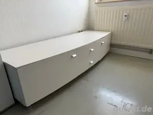 Weiße Fernseh TV Schrank Bild 3