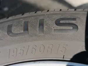 4 neuwertige Original Sommerreifen für TOYOTA COROLLA auf Toyota Alufelgen  Bild 5