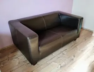 Vintage 2-Sitzer Couch Bild 2