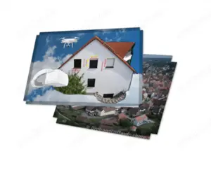Luftaufnahme als Leinwandbild