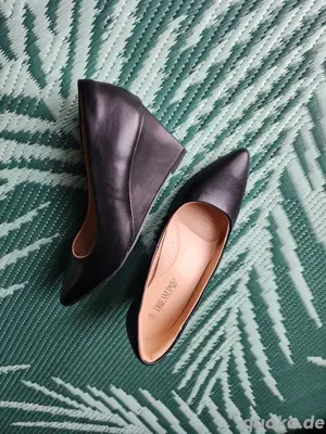 Damen Pumps Keilabsatz 