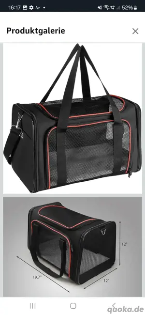 Hundetransporttasche