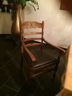 großer Esszimmertisch mit 12 Stühlen