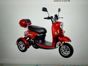 ZTech Elektromobil 2200 W25km h,E-Trike,Roller Wie neu