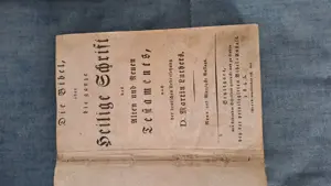Biebel aus dem Jahre 1845