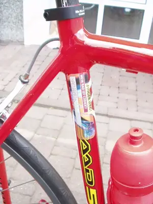 Cannondale ungenutztes Klassiker Rennrad RH 54 rot Bild 3