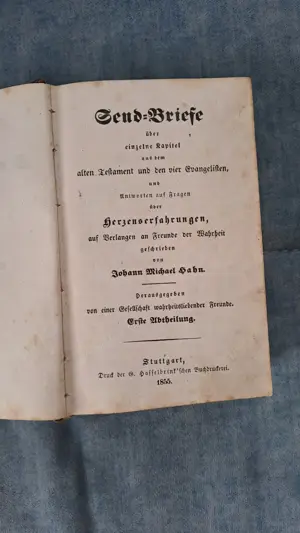 Johann Michael Hahn's SCHRIFTEN