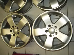 Mercedes Alufelgen 7,5 x16 H2 5loch LK112 SLK R171 u.Gutachten Bild 8