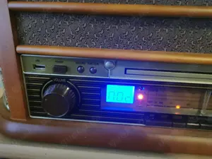 Stereoanlage -USB-CD-Cassette-Radio-Plattenspieler-Abholung! 