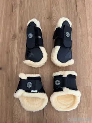 Verkaufe hochwertige Gamaschen-Set von Horse Riders neu  Bild 2