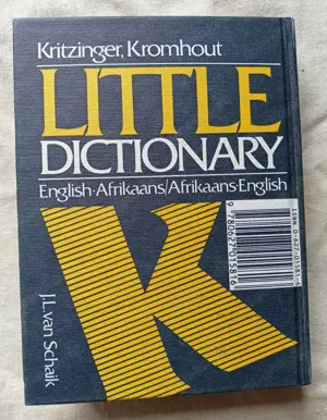 Südafrika-Wörterbuch: Afrikaans-English-Afrikaans Bild 2